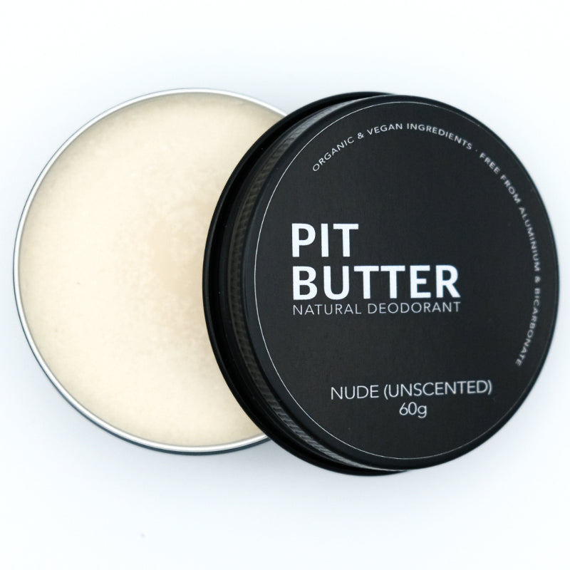Pit Butter Nude Unscented Organic Natural Deodorant 